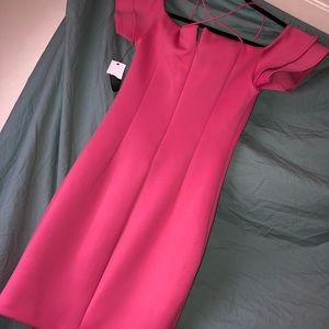 Guess Hot Pink Formal Mini Dress